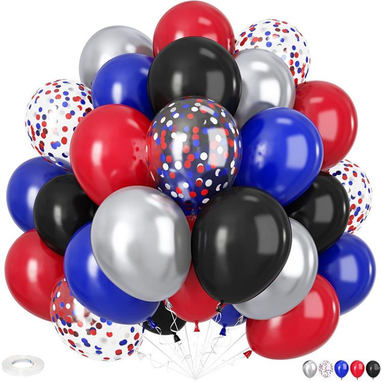 35 pcs koloretako confeti globoak
