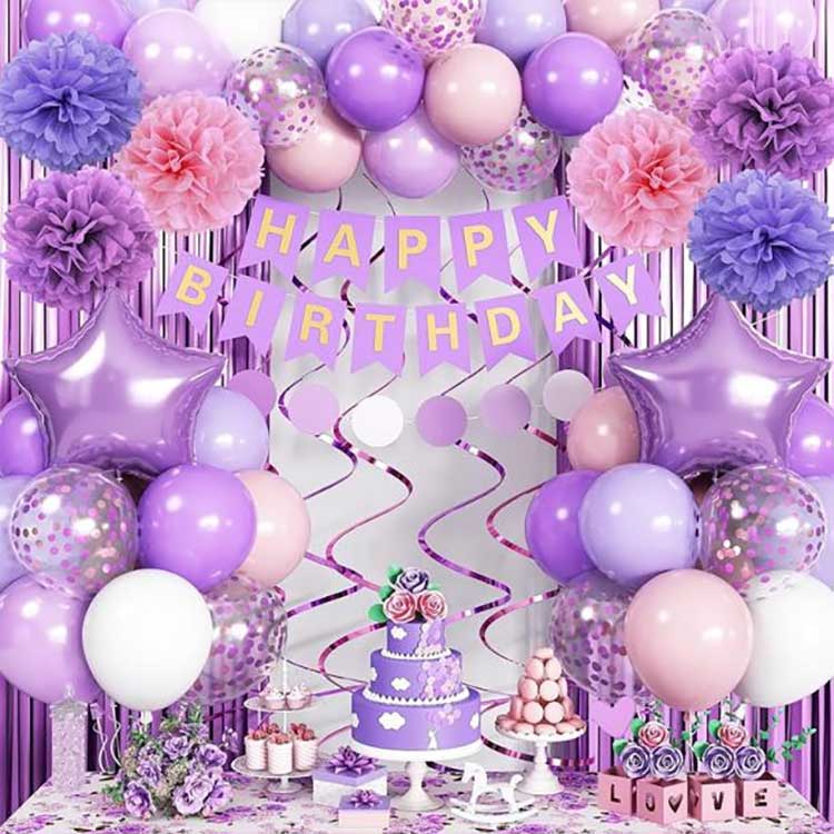 Urtebetetze Dekorazio Kit