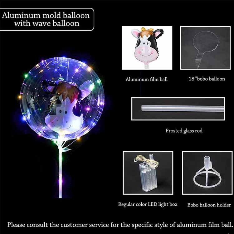 Bobo foil globo multzoa