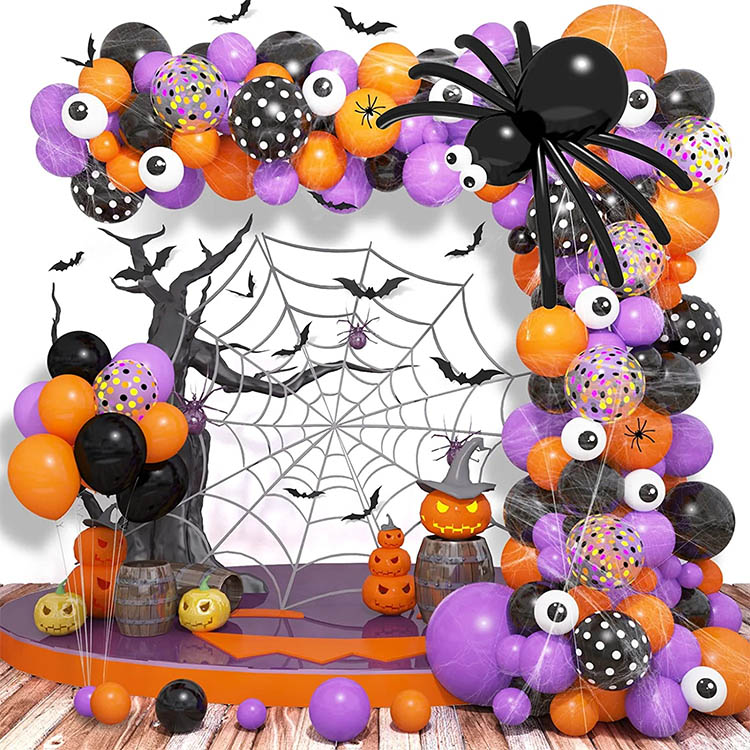 Halloween Globo Garland arku-kit