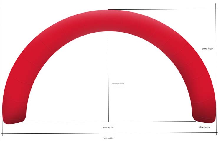 inflatable arch