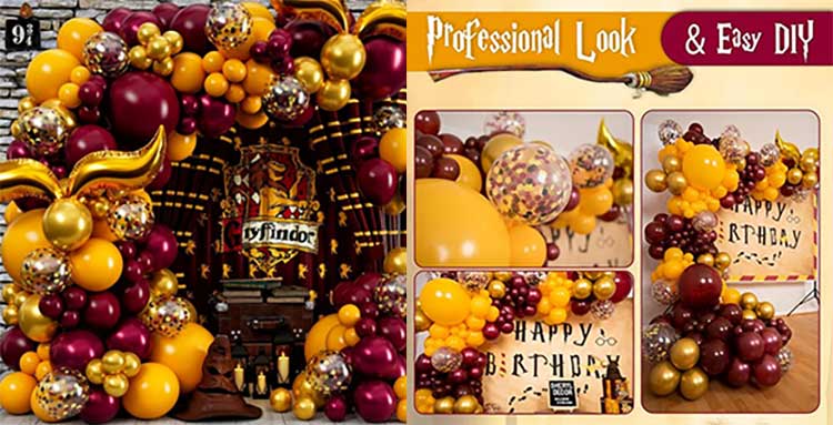 Harry Potter balloon garland kit china