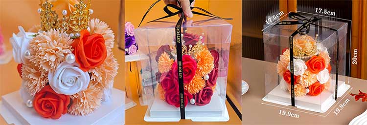 rose flower gift box rose flower gift box
