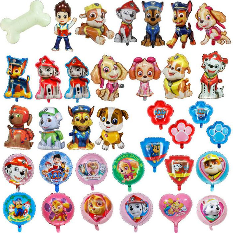 Paw Patrol paperezko globoak