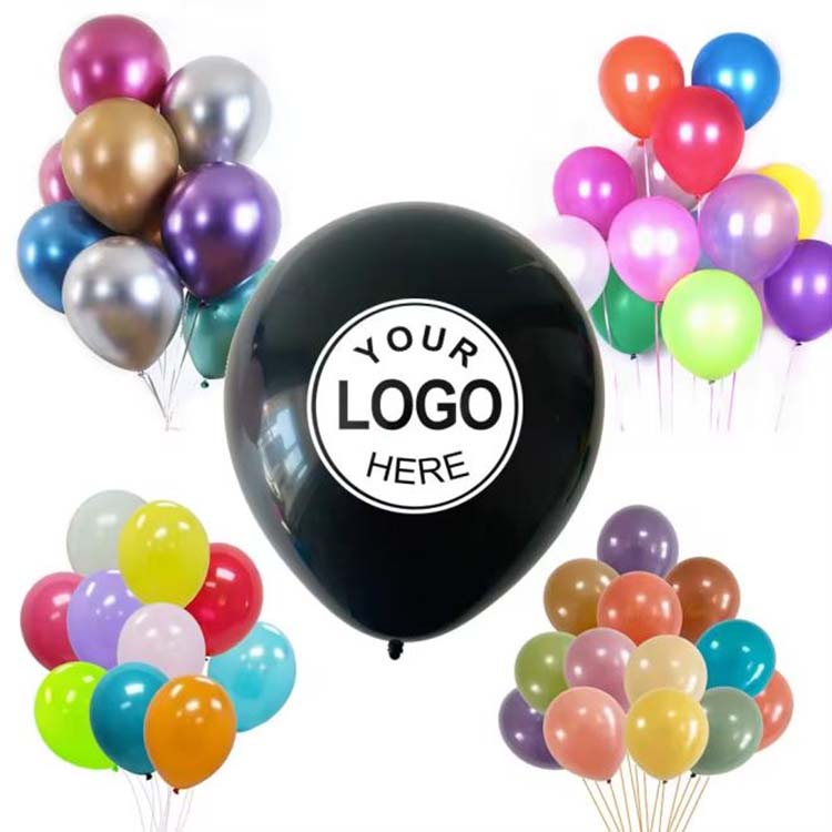 Latex globo inprimatua
