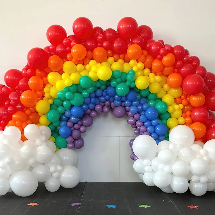 Rainbow Balloon Garland Arch Kit