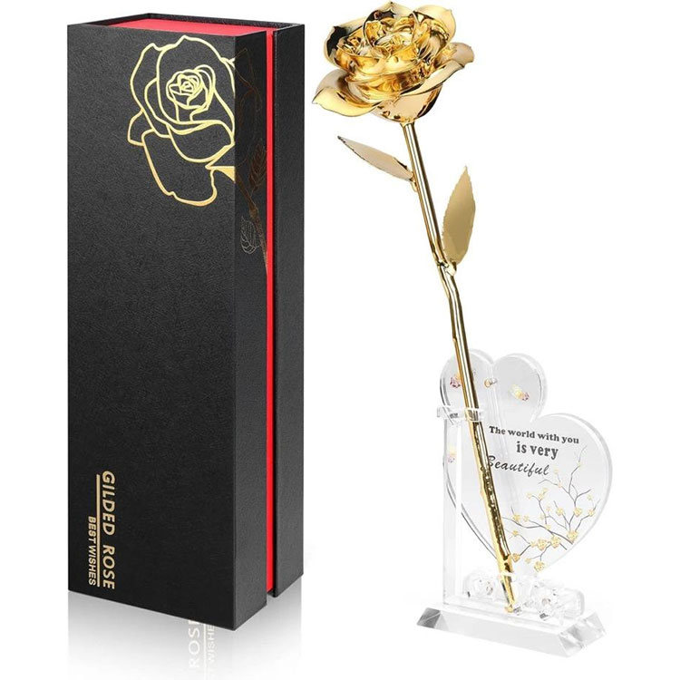 Real Rose 24k-ko urrez murgilduta